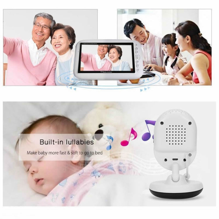 BM-SP820 2.4 inch LCD 2.4GHz Wireless Surveillance Camera Baby Monitor with 7-IR LED Night Vision, Two Way Voice Talk, BM-SP820