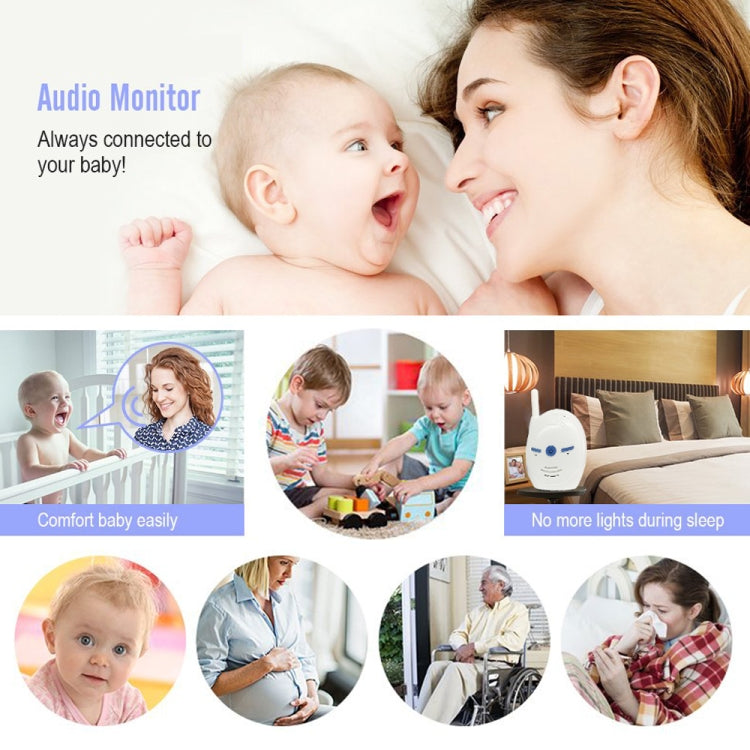 BM-V20 2.4GHz Wireless Digital Audio Baby Monitor, Two Way Voice Talk, BM-V20