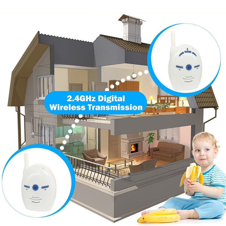 BM-V20 2.4GHz Wireless Digital Audio Baby Monitor, Two Way Voice Talk, BM-V20