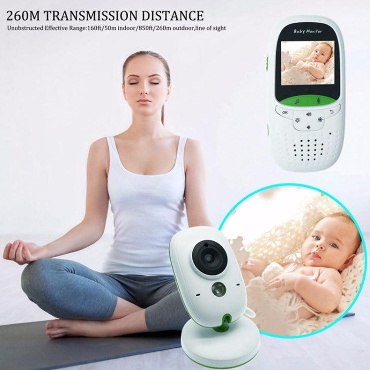 VB602 2.4 inch LCD 2.4GHz Wireless Surveillance Camera Baby Monitor, Support Two Way Talk Back, Night Vision, VB602