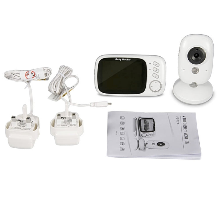 VB603 3.2 inch LCD 2.4GHz Wireless Surveillance Camera Baby Monitor, Support Two Way Talk Back, Night Vision, VB603