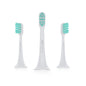 3 PCS Original Xiaomi Mijia Regular Replacement Brush Heads for Xiaomi Ultrasonic Electric Toothbrush (HC6109), Brush Heads Green