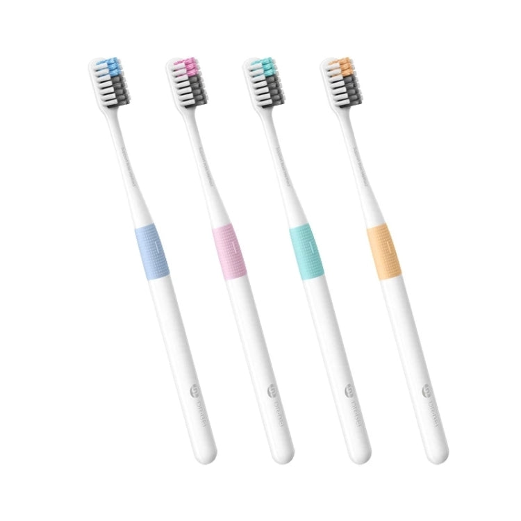 4 in 1 Original Xiaomi Mijia Dr.Bei Bass Method Soft Toothbrushes, 4 PCS