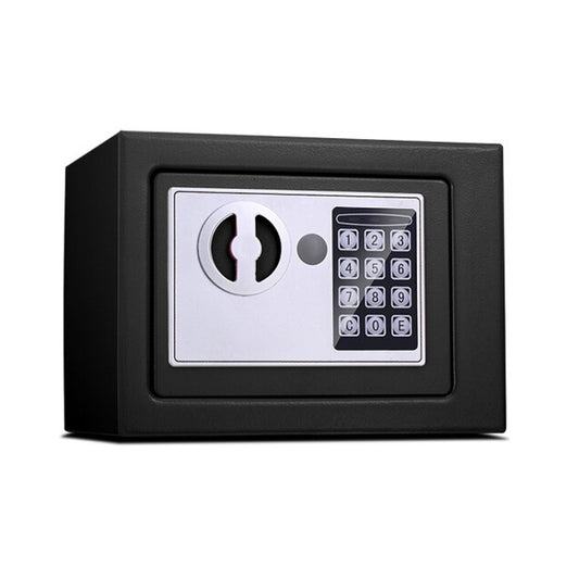 17E Home Mini Electronic Security Lock Box Wall Cabinet Safety Box without Coin-operated Function