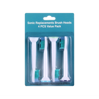 4 PCS Replacement Brush Heads for Philips Electric Toothbrush