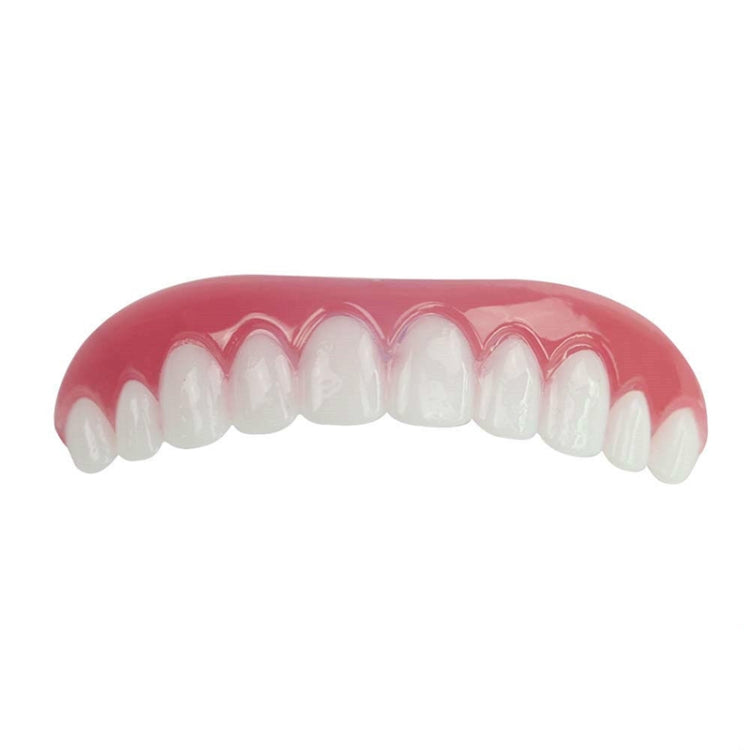 Silicone Whitening Simulation Braces Comfort Fit Flex Curved Teeth Dentures Beauty Tools, Length: 7cm