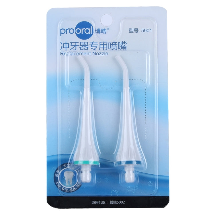 2 PCS 5901 Replacement Nozzles for Prooral 5002 (HC7705) Oral Irrigator, For Prooral 5002