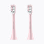 2 PCS Original Xiaomi Youpin General Cleaning Replacement Brush Heads for Xiaomi Soocare Sonic Electric Toothbrush (HC7711W), General Cleaning White, General Cleaning Black, General Cleaning Pink