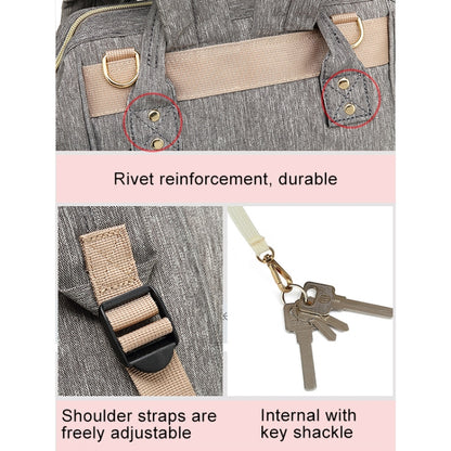 Multi-functional Double Shoulder Bag Handbag Waterproof Oxford Cloth Backpack, Capacity: 16L