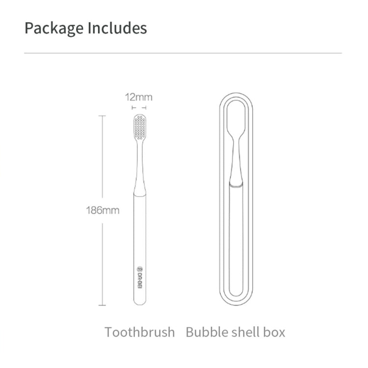 Original Xiaomi Youpin DR·BEI Oral Health Care Soft Superfine Toothbrush