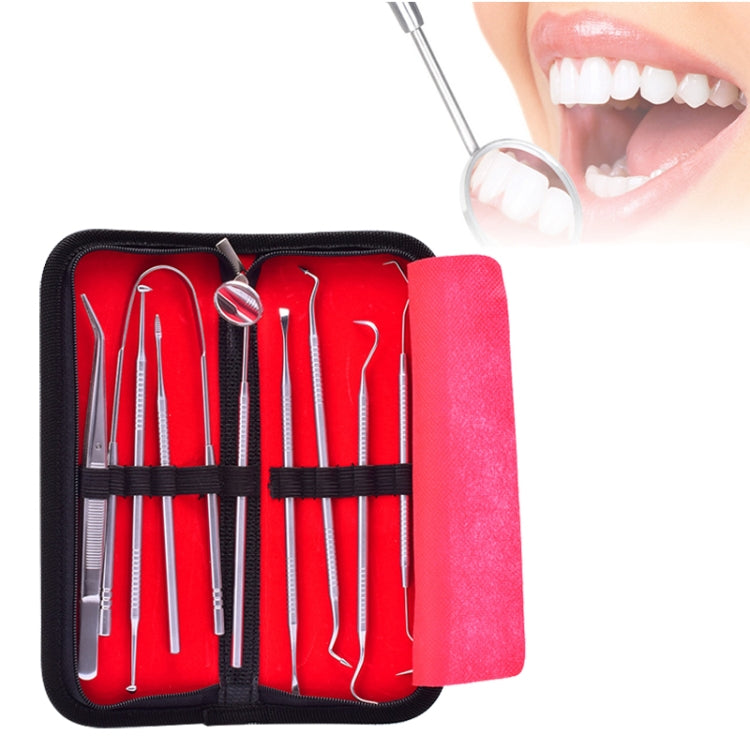 9 In 1 Stainless Steel Dentist Tools Set, 9 In 1