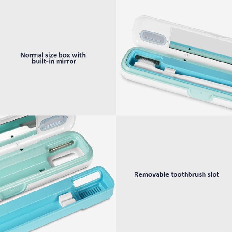 Original Xiaomi Youpin Xiaoda Portable Toothbrush Disinfection Box Ultraviolet Sterilizer Case, Storage Style, Storage Style