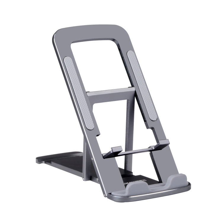 HAWEEL Adjustable Lifting Folding Live Broadcast Aluminum Alloy Desktop Holder, Aluminum Alloy