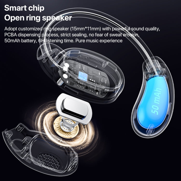 Yesido YSP19 OWS Open Wireless Bluetooth Earphone, YSP19 Black, YSP19 White