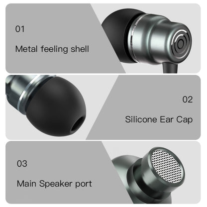 Yesido YH32 3.5mm In-Ear Wired Earphone, Length: 1.2m, YH32