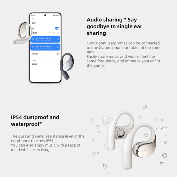 Original Xiaomi Bluetooth 5.3 Open-Ear Wireless Bluetooth Earbuds