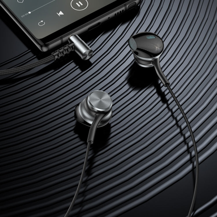 Yesido YH40 3.5mm Plug Wired HiFi Sound Music Earphones with Mic, YH40