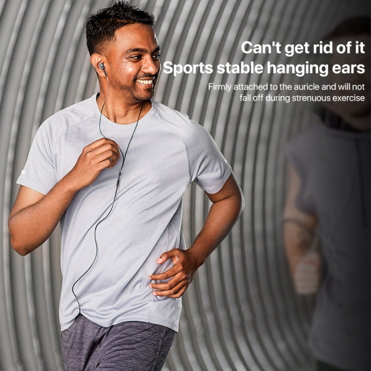 Yesido YH40 3.5mm Plug Wired HiFi Sound Music Earphones with Mic, YH40