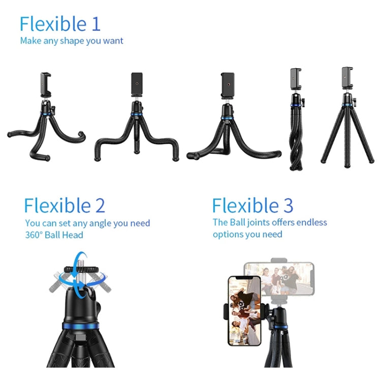 APEXEL APL-JJ10 Mobile SLR Sports Camera Live Broadcast Universal Octopus Tripod Bracket, APL-JJ10