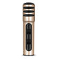 BGN-C7 Condenser Microphone Dual Mobile Phone Karaoke Live Singing Microphone Built-in Sound Card