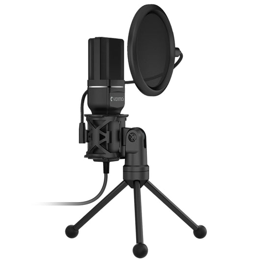 Yanmai SF-777 1.4m Computer Game Recording Condenser Microphone with Pop Filter & Tripod Stand