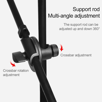 Desktop Mobile Phone Overhead Bracket Photography Micro-Course Video Recording Live Broadcasting Tripod,Single-camera Setup, Single-camera Setup