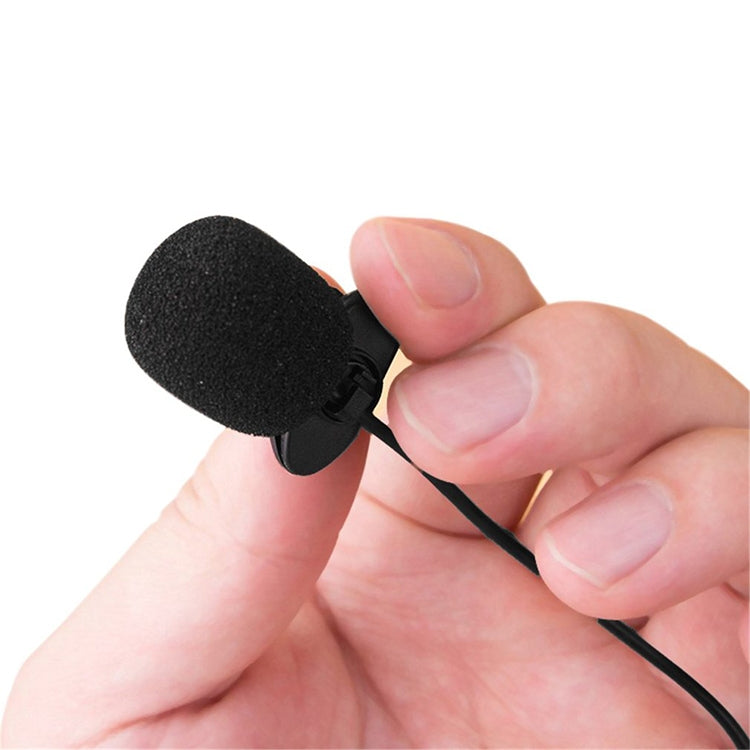 ZJ002MR Mono 2.5mm Straight Plug Car Sun Visor Wireless Interpreter Tour Guide Megaphone Lavalier Wired Microphone, Length: 3m, Mono 2.5mm