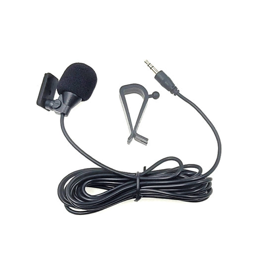 ZJ015MR Stereo 2.5mm Straight Plug Car Navigation DVD External Paste Microphone, Length: 3m, Stereo 2.5mm Straight