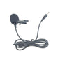 ZJ031MR Mono 2.5mm Straight Plug Tour Guide Megaphone Lavalier Wired Microphone, Length: 1.5m, 2.5mm