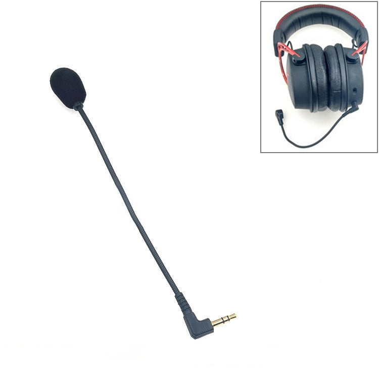 ZJ033MR-03 17cm Stereo 3.5mm Angle Head Plug Gaming Headset Sound Card Live Microphone, 17cm Stereo Angle Head