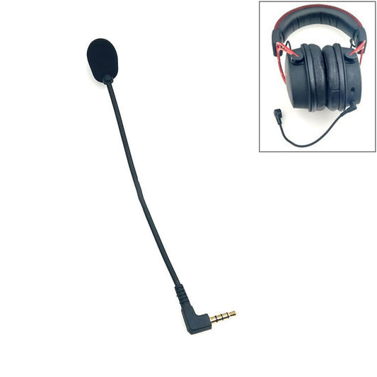 ZJ033MR-03 15.5cm 4 Level Pin 3.5mm Angle Head Plug Gaming Headset Sound Card Live Microphone, 15.5cm 4 Level Pin Angle Head