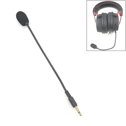 ZJ033MR-03 17cm Mono 3.5mm Straight Plug Gaming Headset Sound Card Live Microphone, 17cm Mono Straight Plug