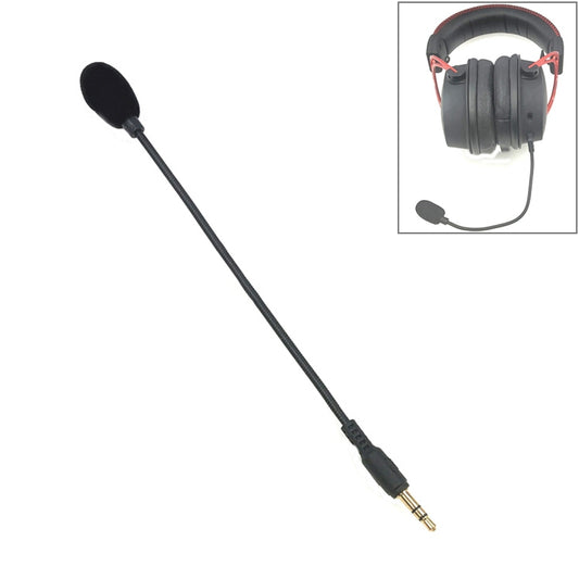 ZJ033MR-03 19cm Stereo 3.5mm Straight Plug Gaming Headset Sound Card Live Microphone, 19cm Stereo Straight Plug