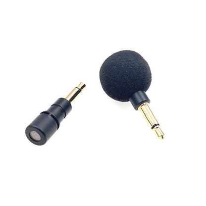 ZJ040MR Mono 3.5mm Mobile Phone Tablet Laptop Electronic Equipment Mini Straight Microphone, Mono