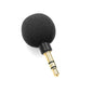 ZJ040MR Stereo 3.5mm Mobile Phone Tablet Laptop Electronic Equipment Mini Straight Microphone, Stereo