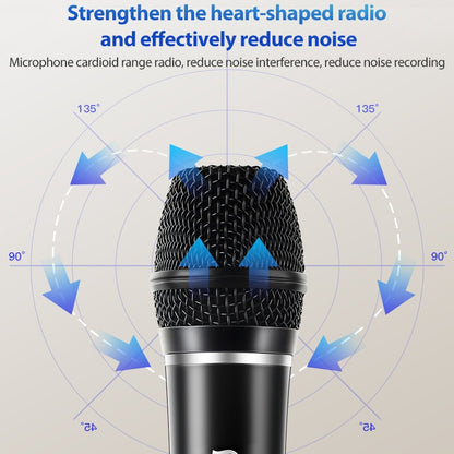 Original Lenovo TW01C TV K Song Dual Wireless Microphone with Sound Card Set