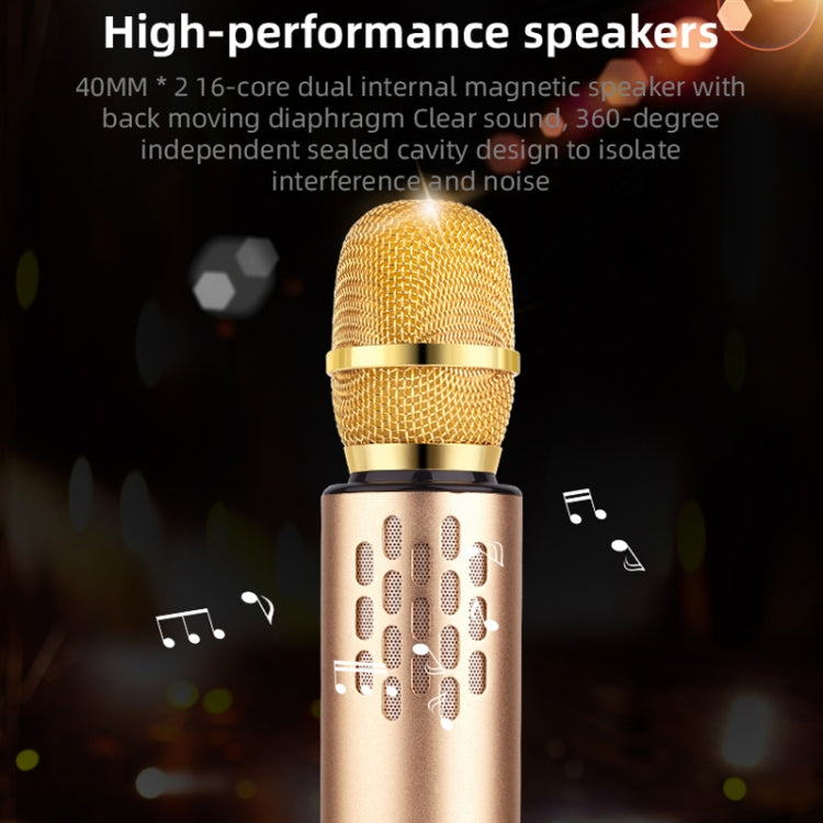 K3 Bluetooth 5.0 Karaoke Live Stereo Sound Wireless Bluetooth Condenser Microphone