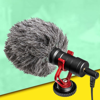 MM1 Live Recording Interview Intelligent Noise Reduction Condenser Microphone for Mobile Phone / SLR Camera / Camcorder, MM1