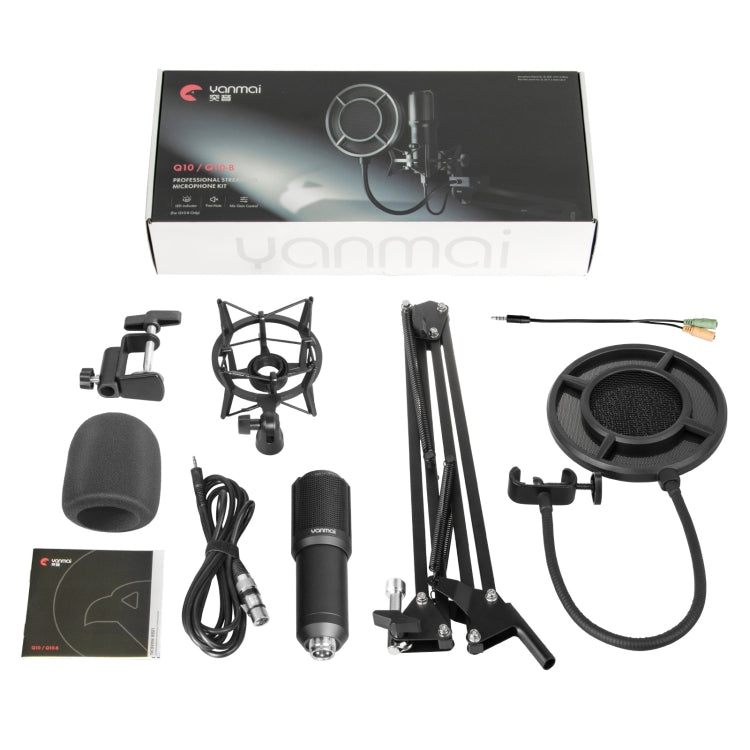 Yanmai Q10 3.5mm Recording Microphone Kit, Q10