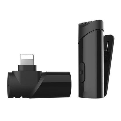 MY-M6 8 Pin Port Portable Smart Noise Reduction 2.4GHz Wireless Microphone with Clip, 8 Pin