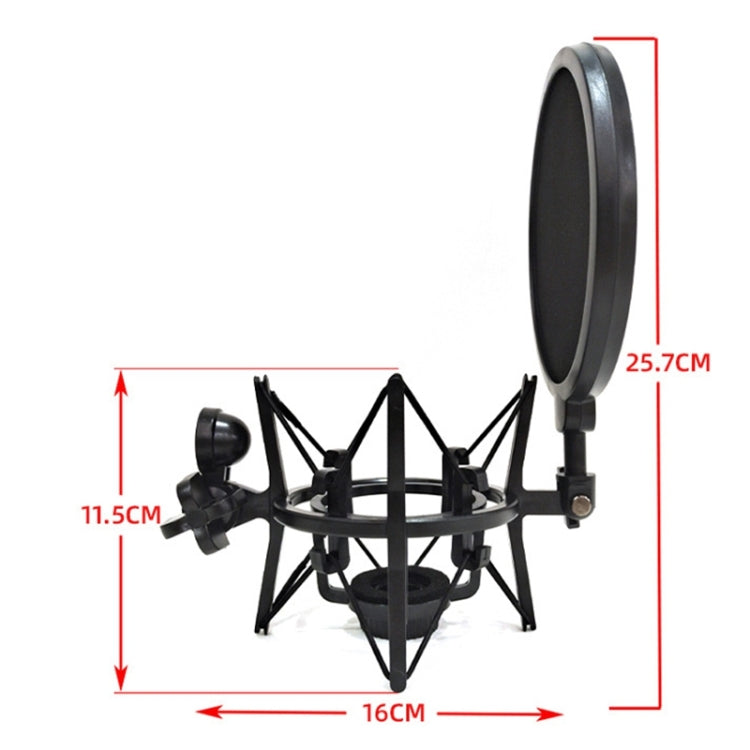 SH-101 Live Microphone ABS Shockproof Bracket, SH-101