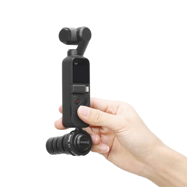 BOYA BY-DM100-OP For DJI OSMO Pocket Camera Dedicated Digital Condenser Microphone, BY-DM100-OP