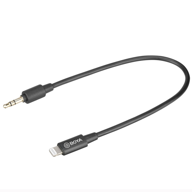 BOYA BY-M2D 8 Pin Interface Omnidirectional Lavalier Bimitral Head Digital Microphone, Length: 6m, BY-M2D