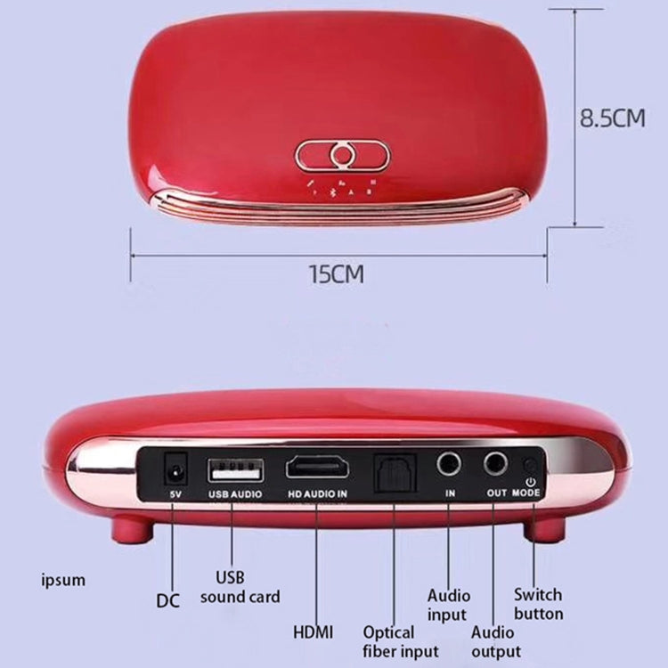 K8 Home Wireless Bluetooth Karaoke Box for Smart TV, Smart TV Box, Set Top Box, PC, Smart Phone