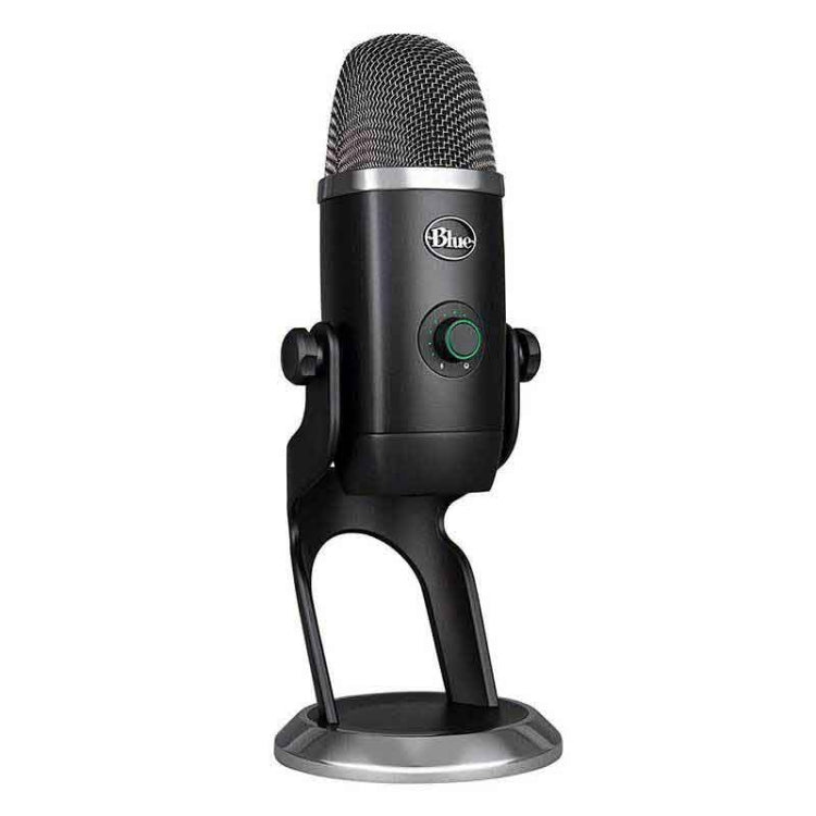 Logitech Blue Yeti X Condenser USB Recording Live Broadcast Microphone, Blue Yeti X