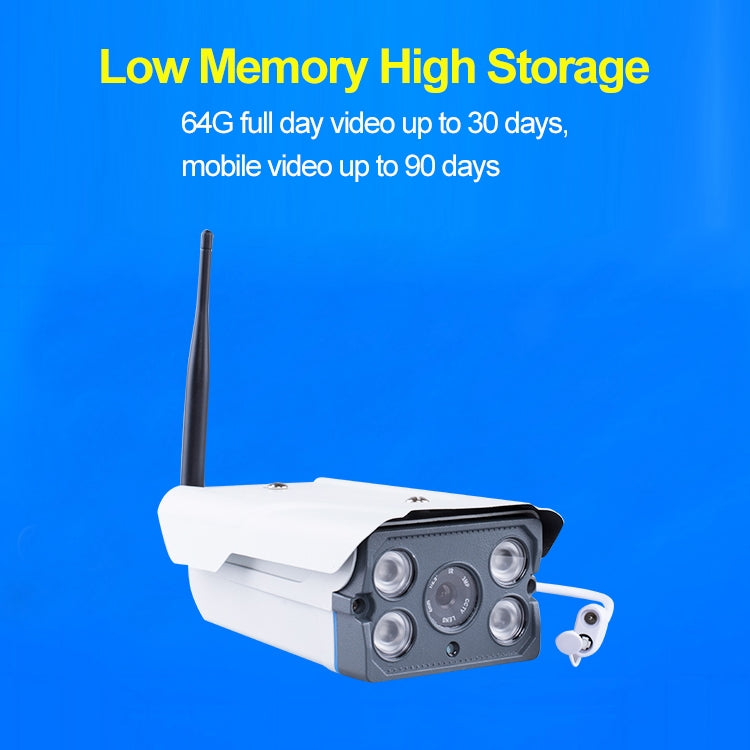 J-01100 1.0MP Smart Wireless Wifi IP Camera, Support Motion Detection & Infrared Night Vision & TF Card(64GB Max), J-01100