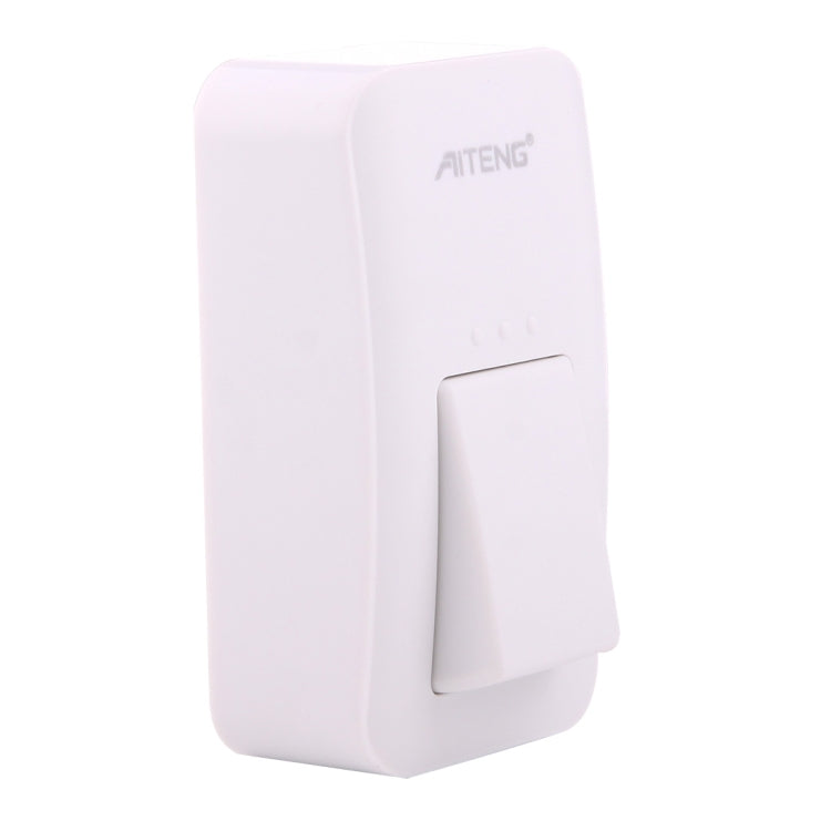 AITENG V017G Life Waterproof Battery-Free Wireless Doorbell, 1 Receiver + 1 x Transmitter, Receiver Distance: 130m, US Plug, V017G