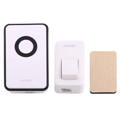 AITENG V018G Life Waterproof Battery-Free Wireless Doorbell, 1 Receiver + 1 x Transmitter, Receiver Distance: 130m, US Plug, V018G