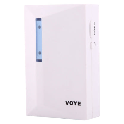 VOYE V015F2 Wireless Smart Music Home Doorbell with Dual Receiver, Remote Control Distance: 120m (Open Air), V015F2