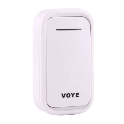 VOYE V015F2 Wireless Smart Music Home Doorbell with Dual Receiver, Remote Control Distance: 120m (Open Air), V015F2